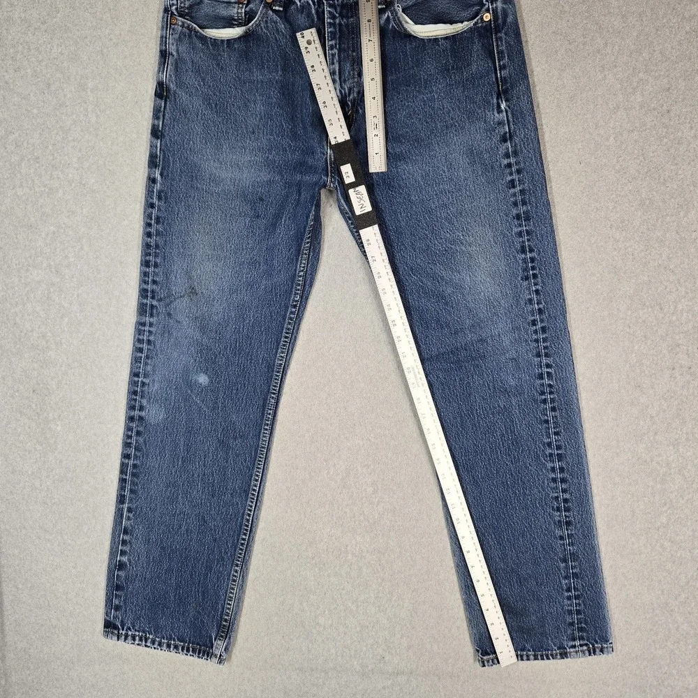 Levi's 505 Men Jeans 38X34 Blue Denim 32